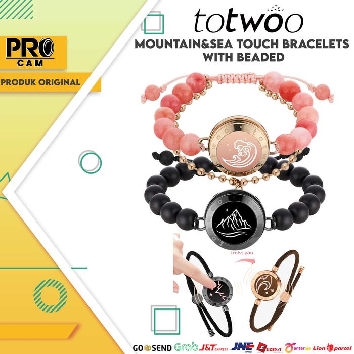 Totwoo Mountain & Sea Touch Bracelets / Totwoo Smart Couple Bracelets / Totwoo Mountain and Sea Brac