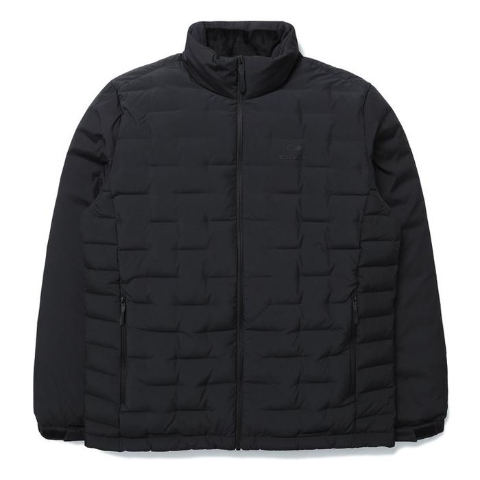 jaket winter pria EIDER Men's lightweight tube down jacket - black Hitam