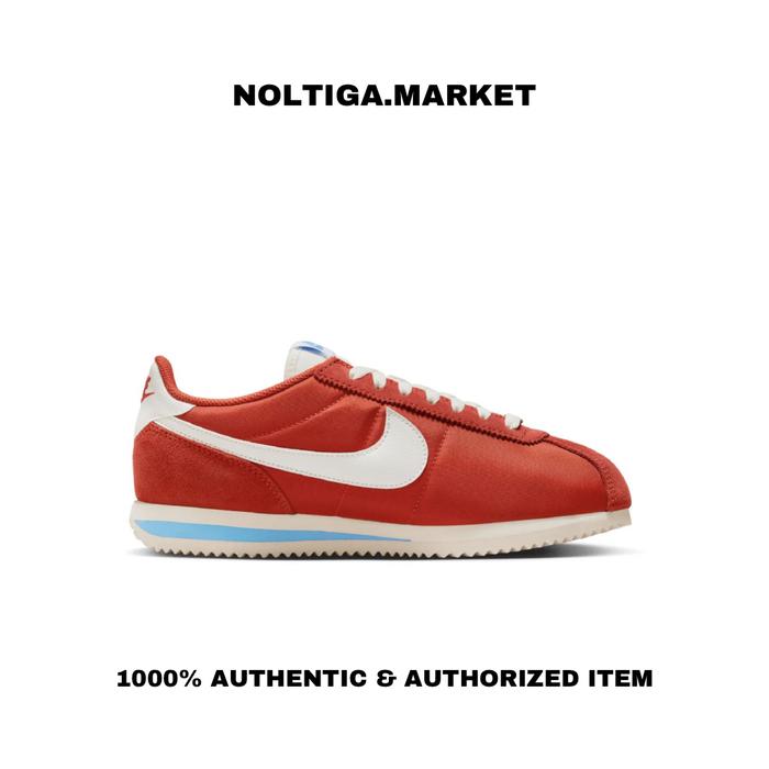 Nike W Cortez Picante Red Sail University Blue Original Resmi