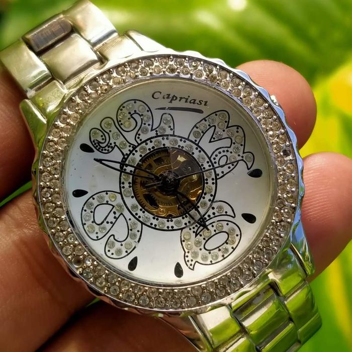 capriasi swiss made automatic unisex mulus dia 40 apik siap pakai okee