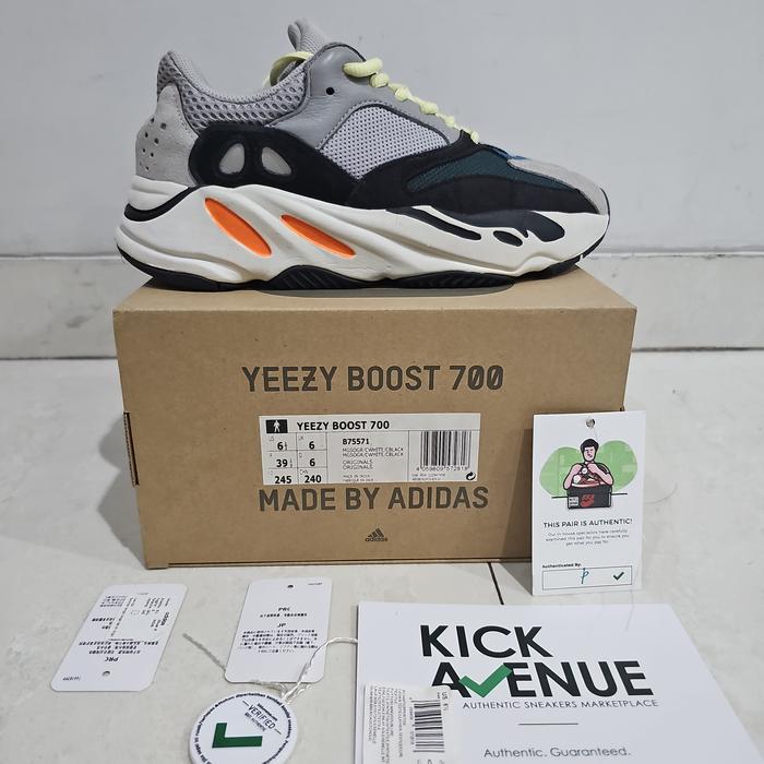 sepatu adidas yeezy waverunner 700 original us 6.5 fullset OG