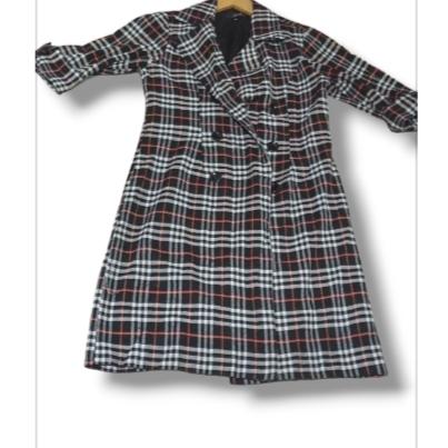 dress AFAF kotak kotak