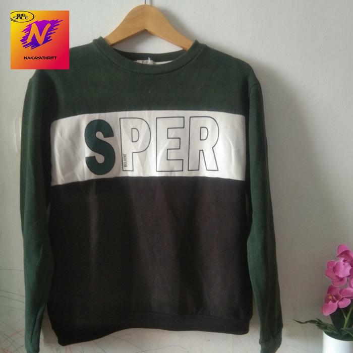 crewneck pria F2F, size M
