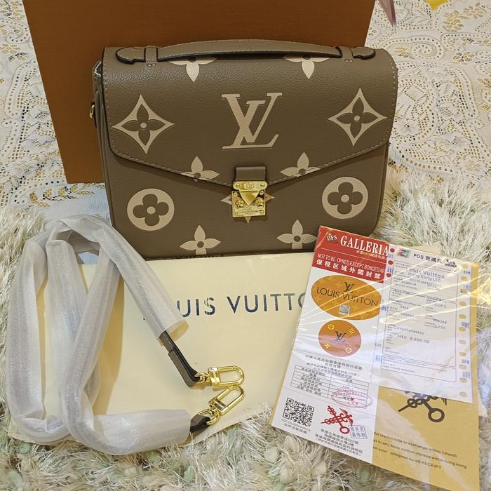 Tas Wanita Branded Import/Lpong Mono-Khaki M44840
