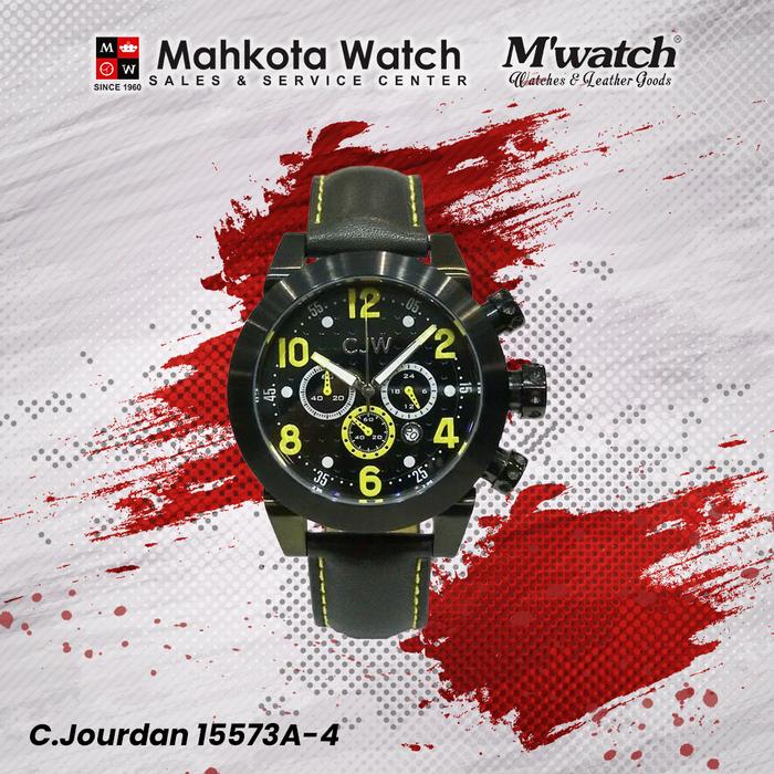 JAM TANGAN PRIA C.JOURDAN CJW 15573A-4 ORIGINAL