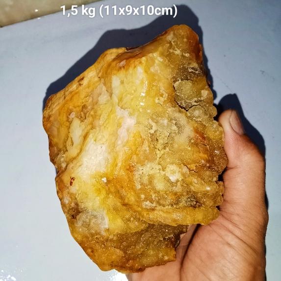 batu fosil kayu Cendana full kristal (471)