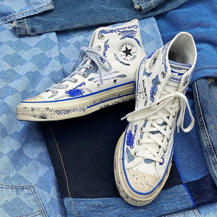 Converse x Ader Error Chuck Taylor 70s White Blue Hi (The New is Not New)