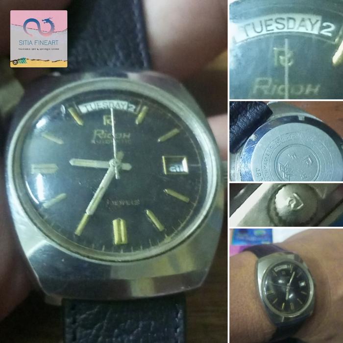 Jam Tangan Otomatis antik langka RICOH PRESIDENT not SEIKO CITIZEN ORIENT TITONI RARE COLLECTORS ITE