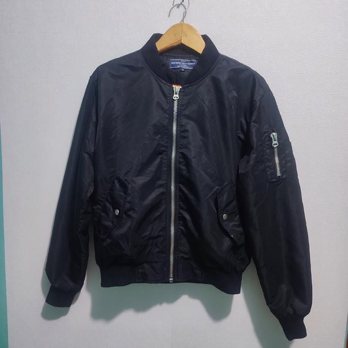 Blue Water Urban Garment Bomber Jacket