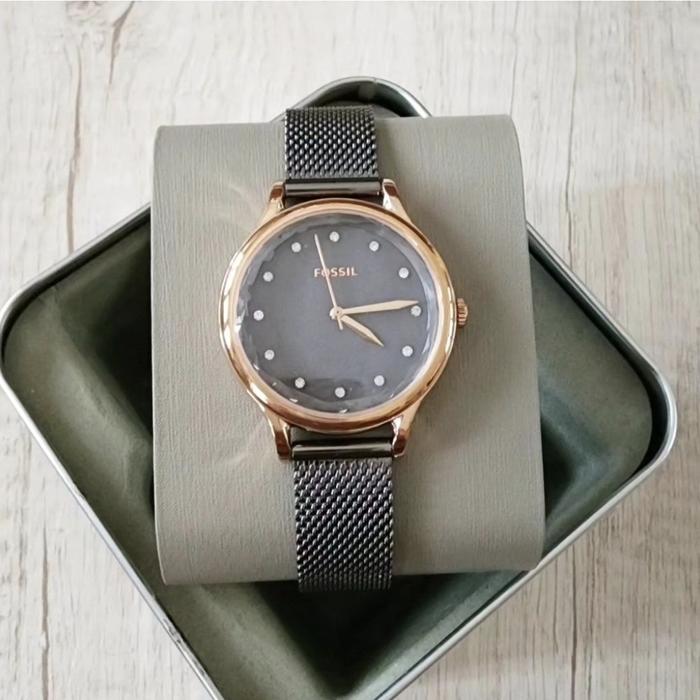 jam tangan wanita fossil bq3393 watch ej