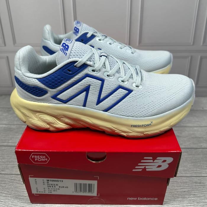 SEPATU NB FRESH FOAM 1080 BLUE WHITE ORIGINAL VIETNAM BNIB