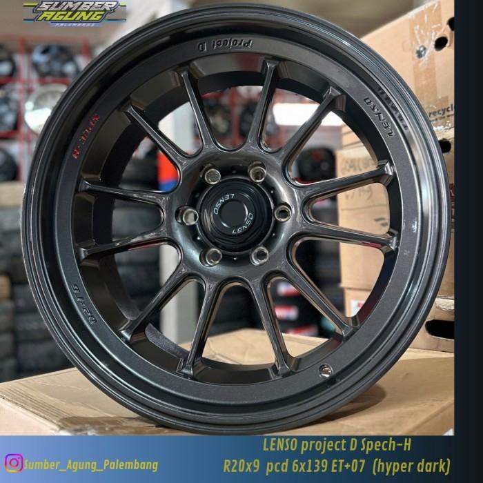 Velg Mobil Lenso TDH Project D Spec H Ring 20 x 9 PCD 6 x 139 pajero