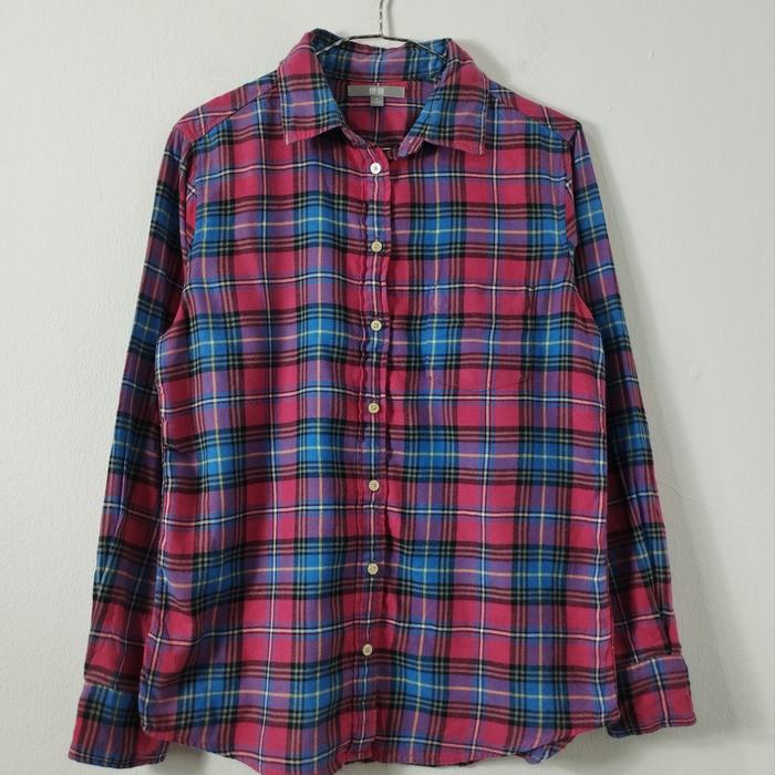 Flanel cewek Uniqlo size M