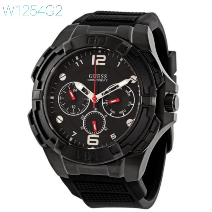 Jam Tangan Pria W1254G2 Rubber Stainless