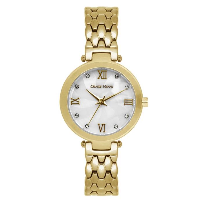 Jam Tangan CHRIST VERRA Wanita Original CV 71609L-12 MOP