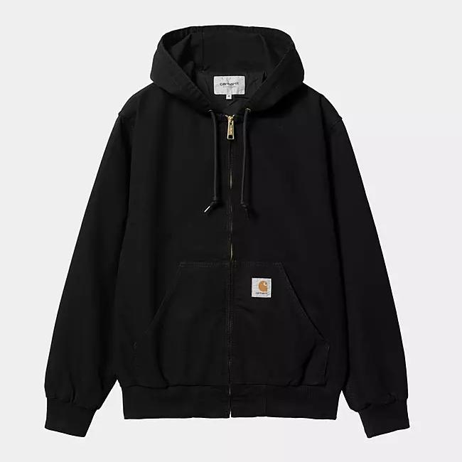 Carhartt WIP Active Jacket Black (Rinsed)