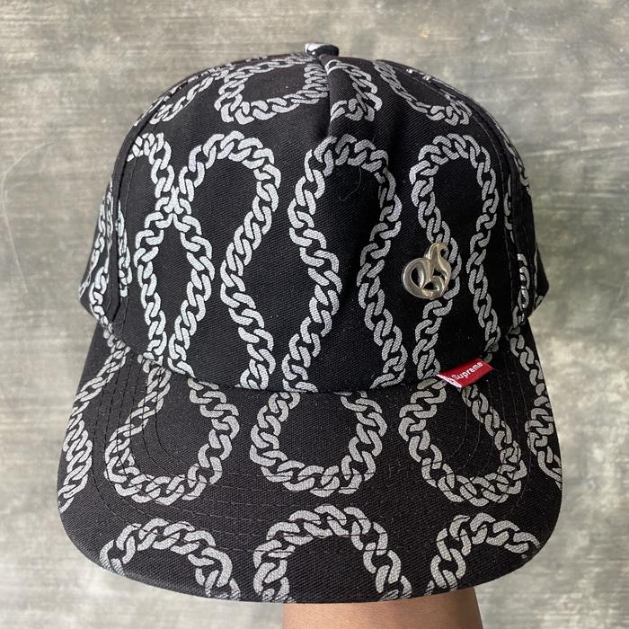 Vintage 90s Supreme Chain Cap