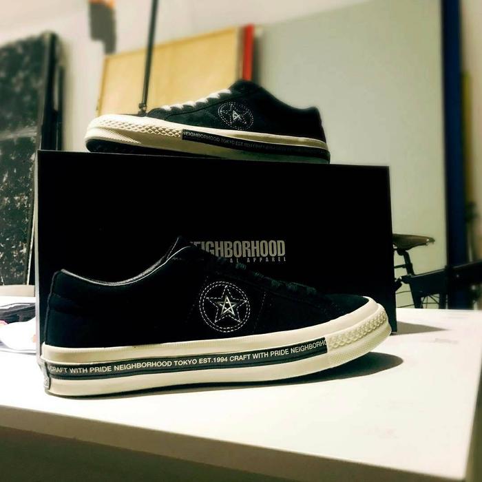CONVERSE x NEIGHBORHOOD One Star 74 Ox Black/White