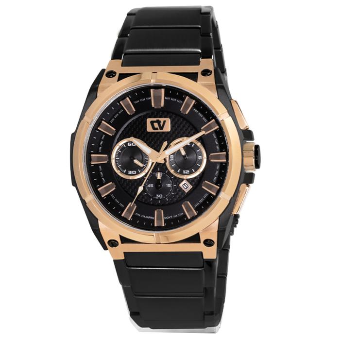Jam Tangan CHRIST VERRA Pria Original CV C20028G-18 BLK