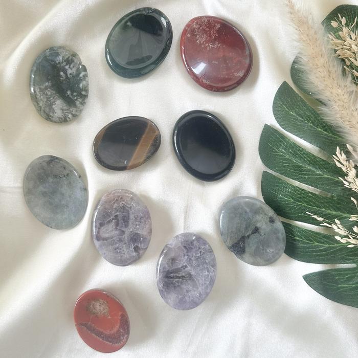 Worry Stone - Healing Crystal - Lucky Stone, Relieve Anxiety