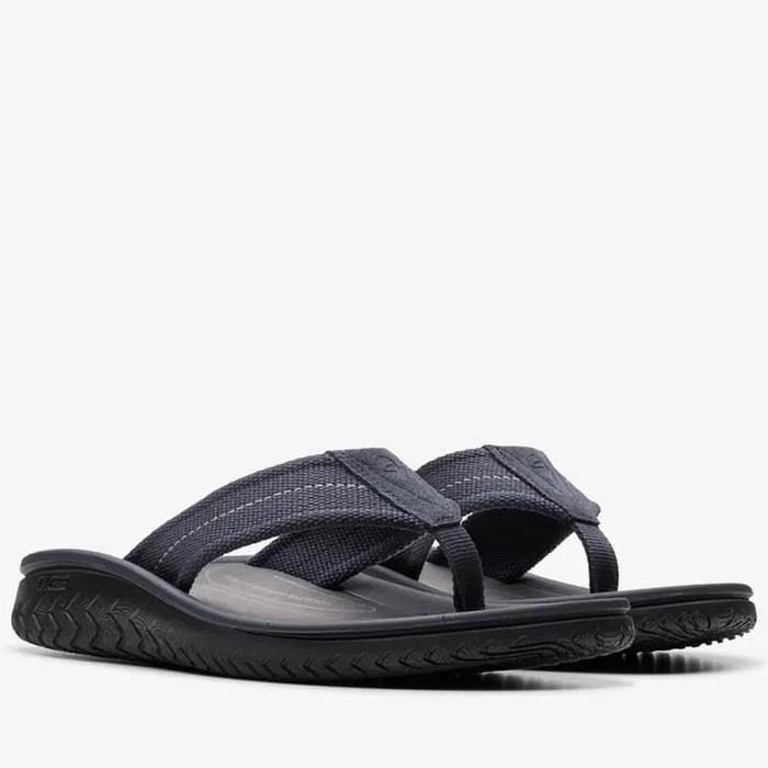 Sandal pria Clarks CLARKS Wesley Belt Navy