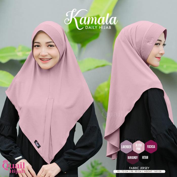 Daily Jilbab Hijab Quail Tipe Kamala