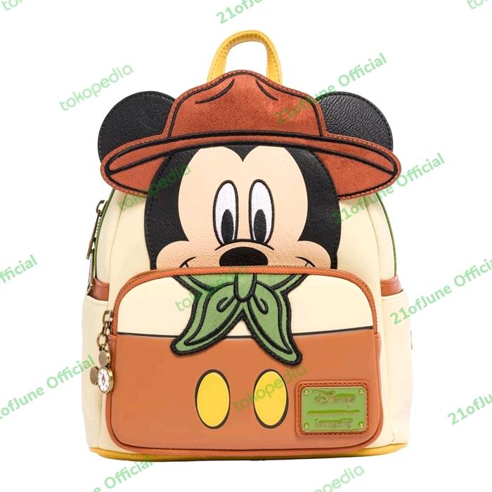 Loungefly Disney Mickey Mouse Adventureland Cosplay Backpack