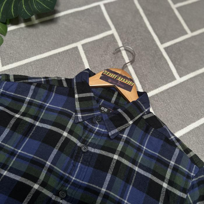 Flannel Uniqlo | Kemeja Flannel Uniqlo | Uniqlo Size M | Flanel Uniqlo | Kemeja Flanel Uniqlo | Uniq