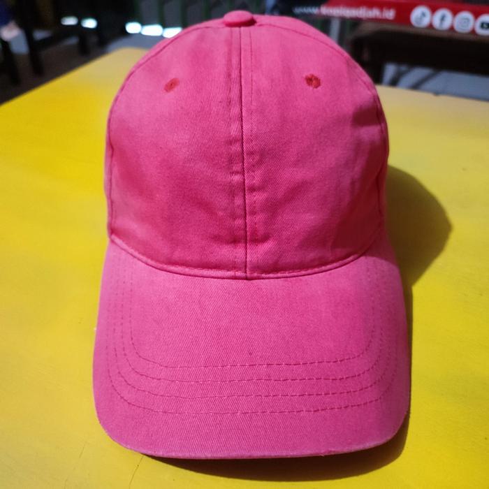 Topi Caps Chung Lim Basic Merah