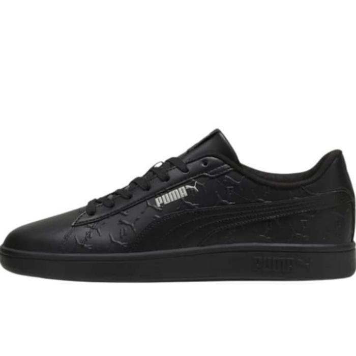 SEPATU PUMA PRIA SUPERLOGO SMASH 3 FULL BLACK SNEAKERS ORIGINAL