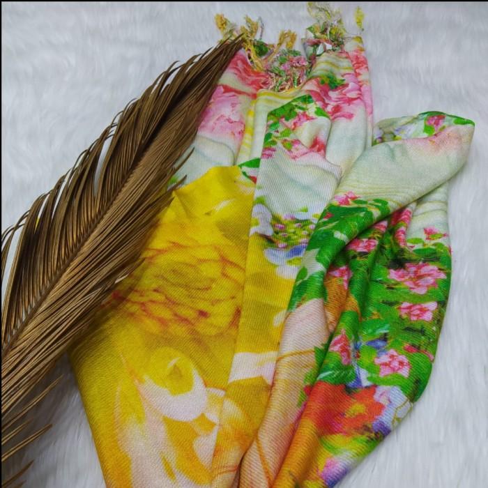 Selendang India / Selendang Panjang  Motif