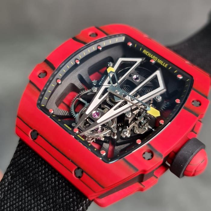 Jam tangan Automatic Swiss Tourbillon RM 27-03 Rafael Nadal fullset