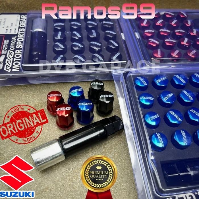 Suzuki APV Original Mur Roda Racing Rays Baut Lugnut Mobil Anti Maling