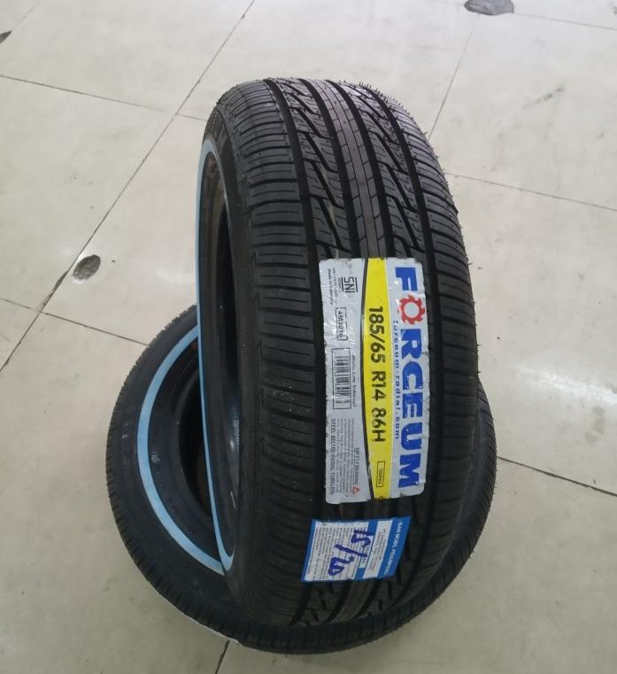 Ban Mobil Ring 14 List Putih Forceum Trideka Wlw 185 65 R14 Tubeless