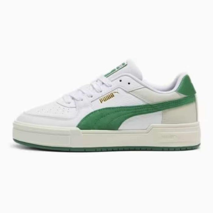 SEPATU PUMA UNISEX SUEDE FS WHITE GREEN SNEAKERS ORIGINAL
