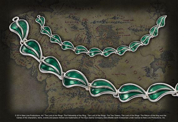 [Official Lord of the Rings] The Fellowship Link Enamel Bracelet - Resmi