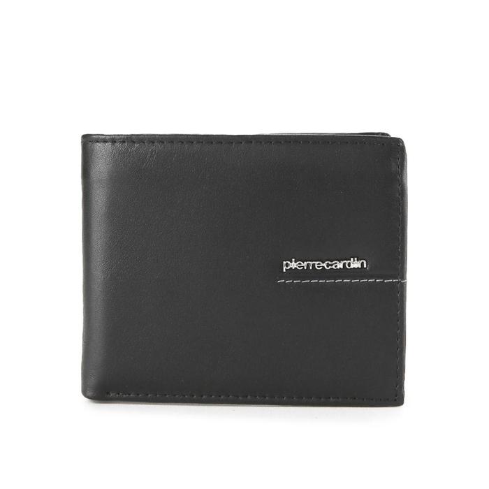 ORIGINAL Pierre Cardin Dompet Lipat Pria Kulit Leather Dompet Pendek