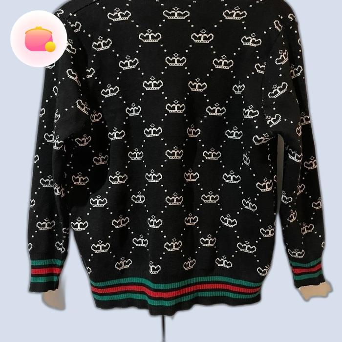 Cardigan Gucci woman - black / hitam