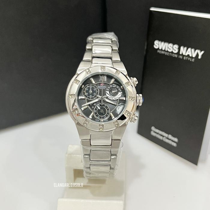 JAM TANGAN WANITA SWISS NAVY SN 8819 ORIGINAL