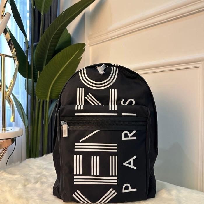 Tas Backpack Pria Wanita Kenzo Tiger Original New /Embroidered Backpack Kanvas Bagpack/ Tas Ransel