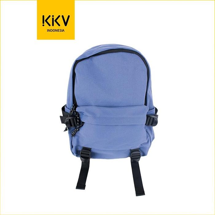KKV - Small Size Backpack / Tas Ransel Biru / Hitam ORIGINAL