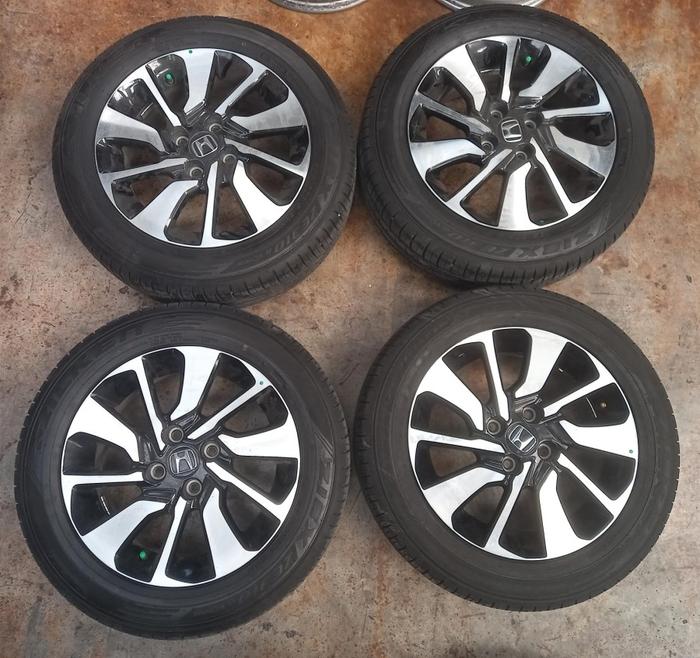 Velg Mobil Bekas ORI COPOTAN BRIO RS Ring15 Baut 4x100 +Ban 185 55 R15