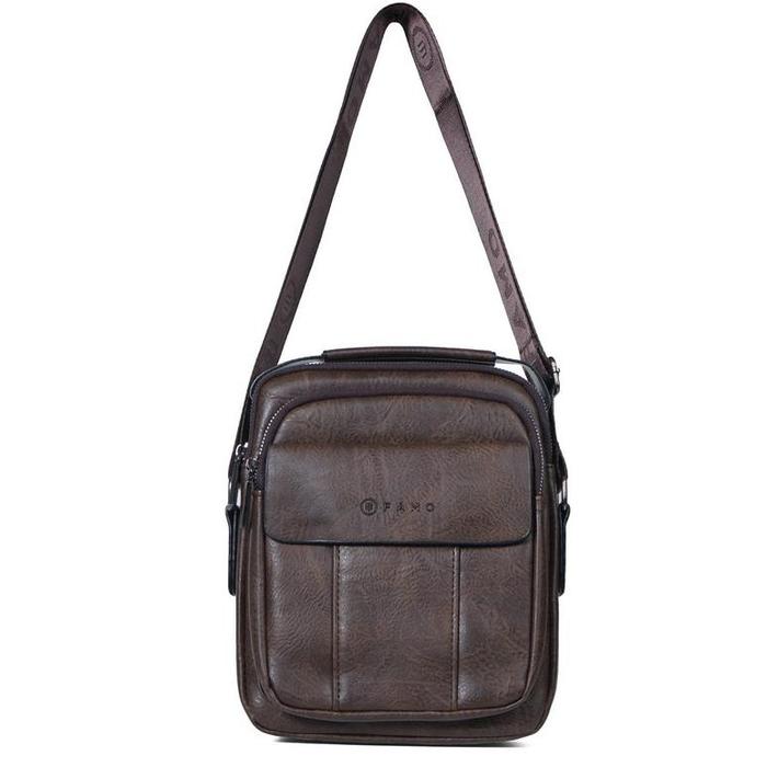 ORIGINAL Famo Tas Selempang Pria Crossbody Leather Bag Bahan Kulit