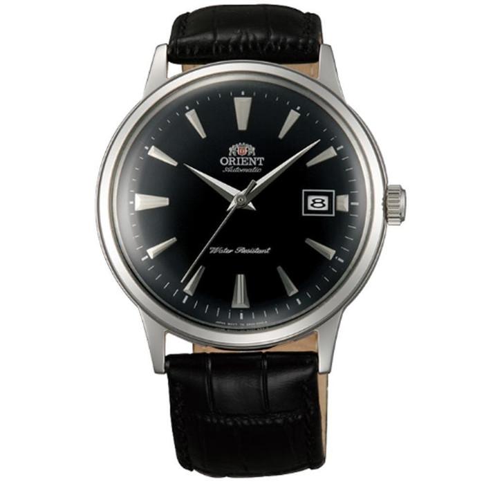 Orient Jam Tangan Bambino FAC00004B0 Automatic 40.50mm Stainless Steel Leather Strap Water Resistant