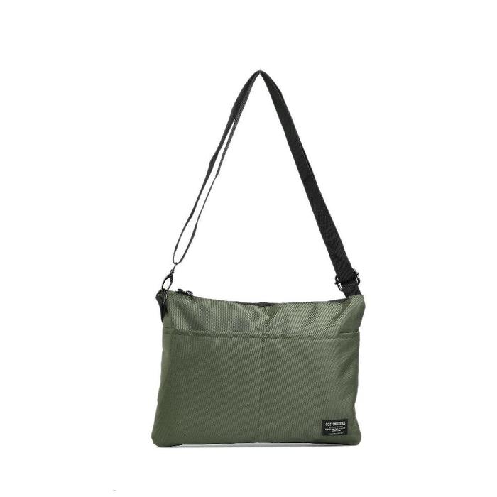 ORIGINAL Cotton Goods Sling Bag Chester Green Pouch