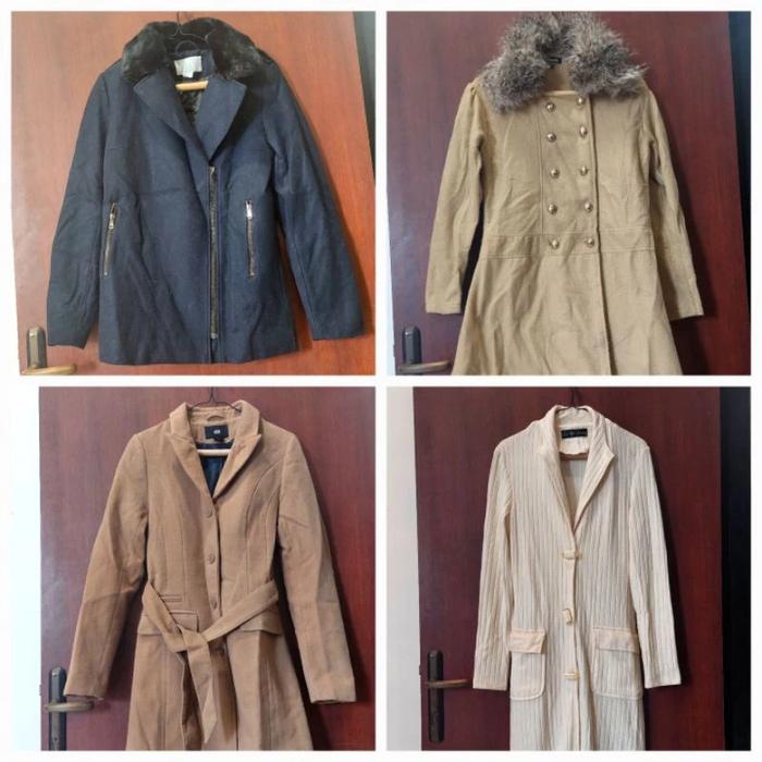 PRELOVED & NEW JAKET WANITA HNM JACKET WINTER COAT OUTERWARE fur bulu