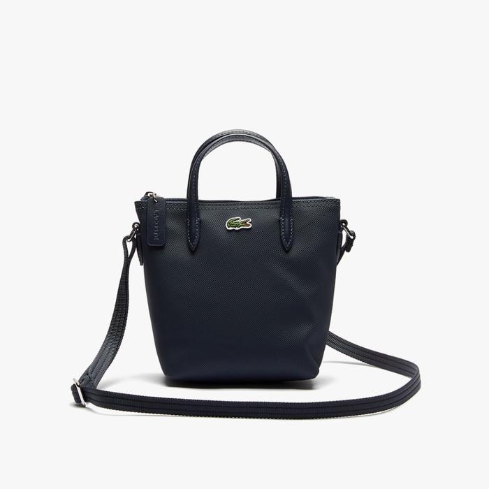 Tas mini tote bag Ladies golf Lacoste Canvas mini zip Tote bag Lacoste