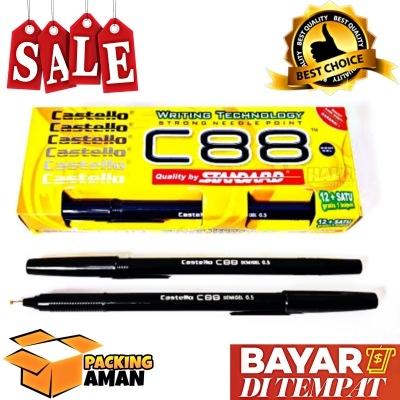Pulpen Standard C88 Warna Hitam ASLI STANDARD