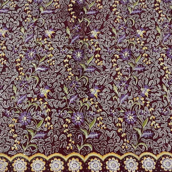 Kain batik tulis lasem latohan colorful