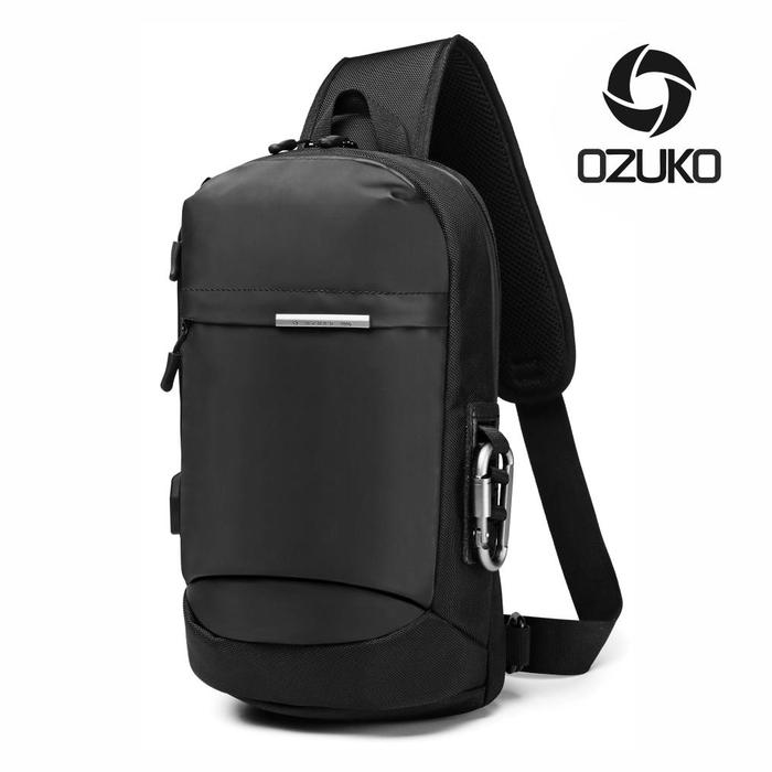 ORIGINAL OZUKO Sling Bag #9262 - Tas Selempang Pria